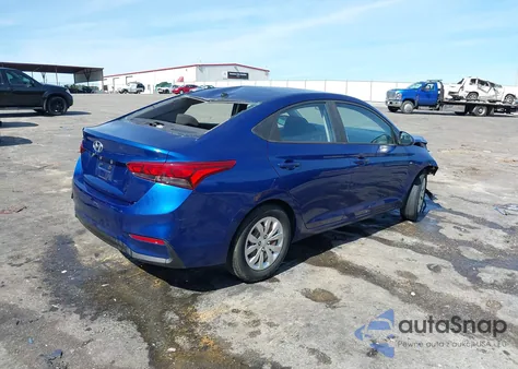 2018 Hyundai Accent Se z USA, uszkodzony, nr VIN 3KPC24A35JE022575